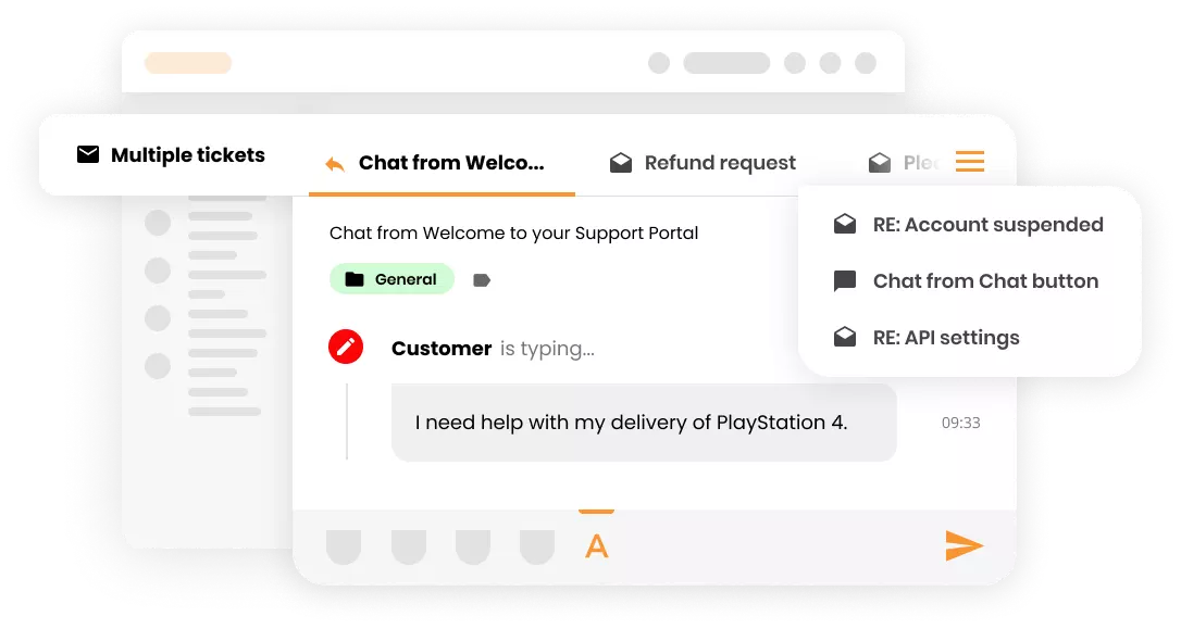 Λογισμικό help desk LiveAgent με πολλαπλά εισιτήρια
