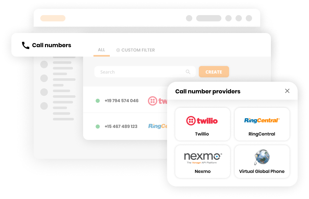 Κέντρο κλήσεων με ενσωμάτωση παρόχων VoIP