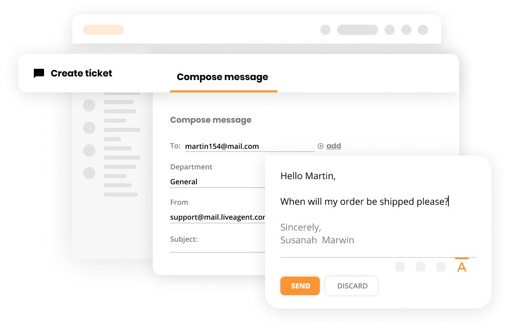 Δημιουργία εισιτηρίου στο λογισμικό help desk