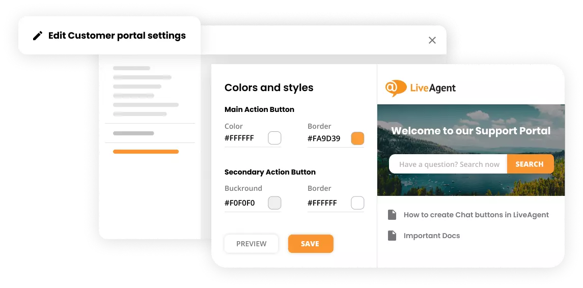 Ένα ισχυρό portal εξυπηρέτησης πελατών, σχεδιασμένο από εσάς