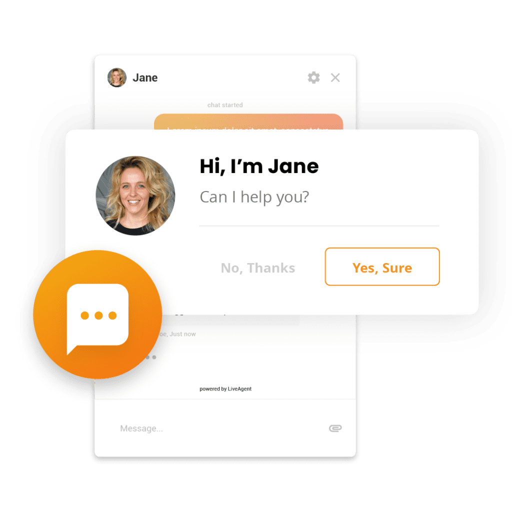 Παράδειγμα προακτικών προσκλήσεων chat