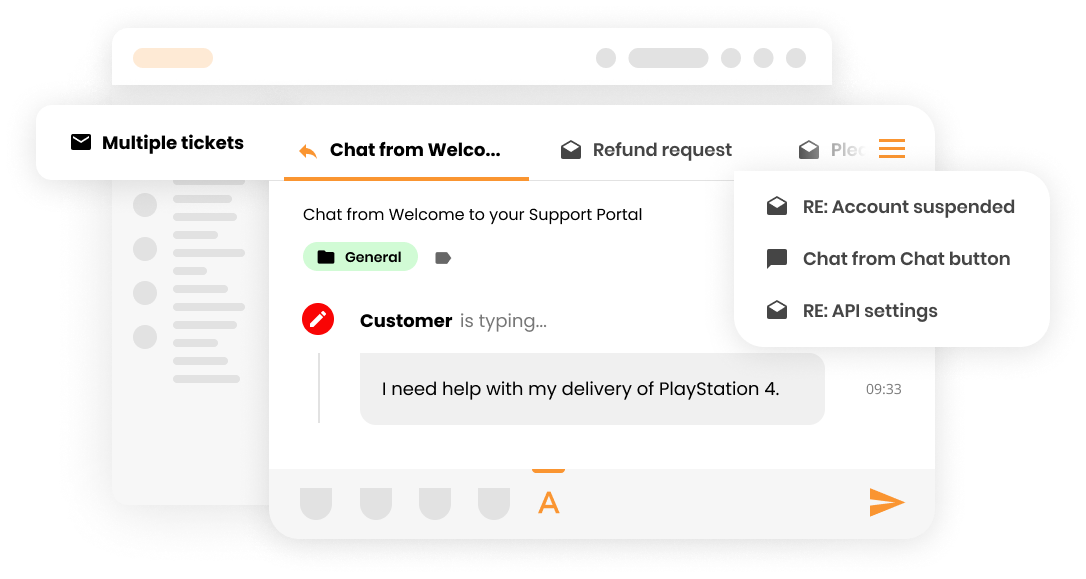 Δυνατότητα πολλαπλών εισιτηρίων στο σύστημα Help desk ticketing - LiveAgent