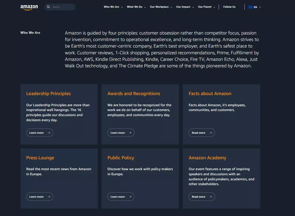 Η δέσμευση του Amazon να γίνει 'Η πιο πελατοκεντρική εταιρεία της Γης' και οι προσπάθειές του να διατηρήσει ευχαριστημένους πελάτες