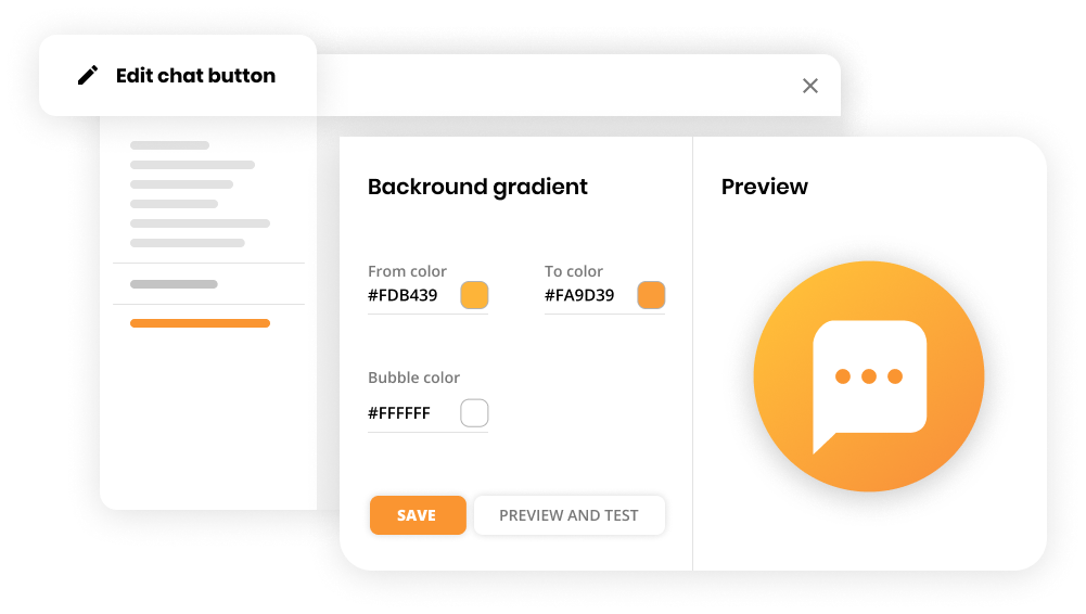 Προσαρμογή κουμπιού chat σε λογισμικό εξυπηρέτησης πελατών - LiveAgent