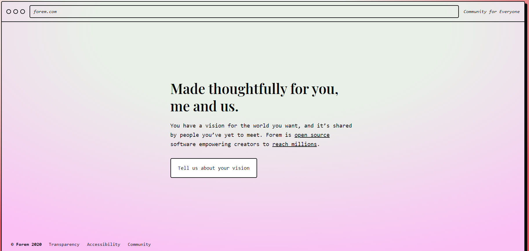 Λογισμικό φόρουμ ανοιχτού κώδικα Forem
