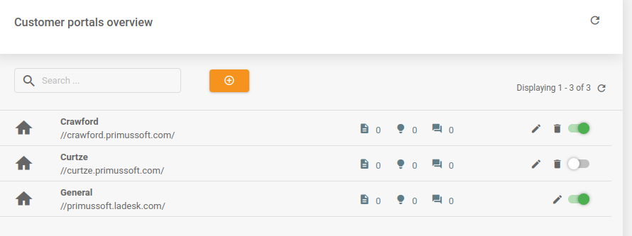 LiveAgent - Διορθωμένο πλέγμα στην πύλη πελατών