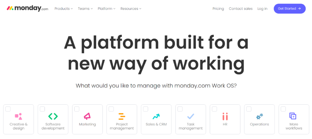 Αρχική σελίδα Monday.com