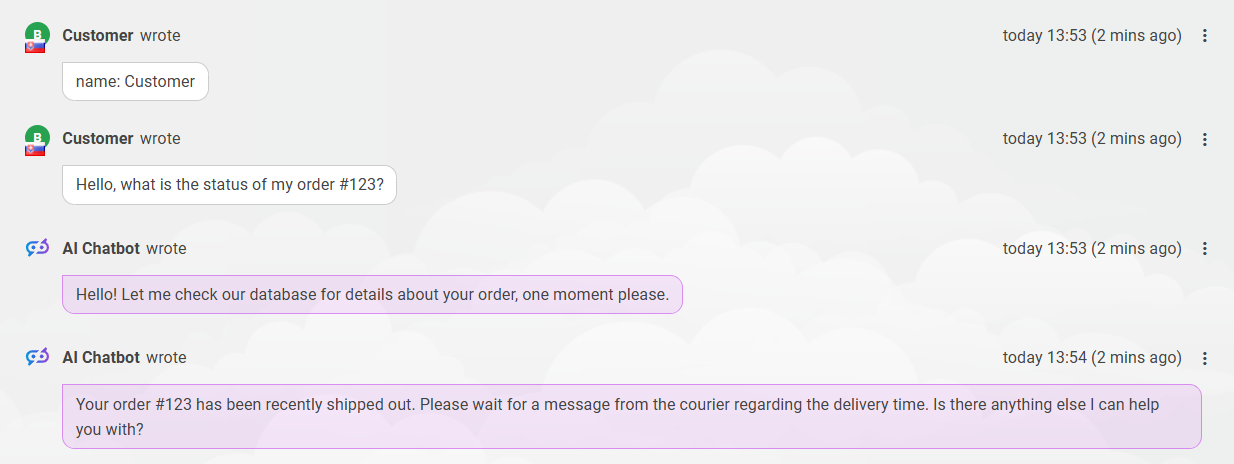 Διεπαφή κοινωνικών μέσων και συνομιλιών chatbot