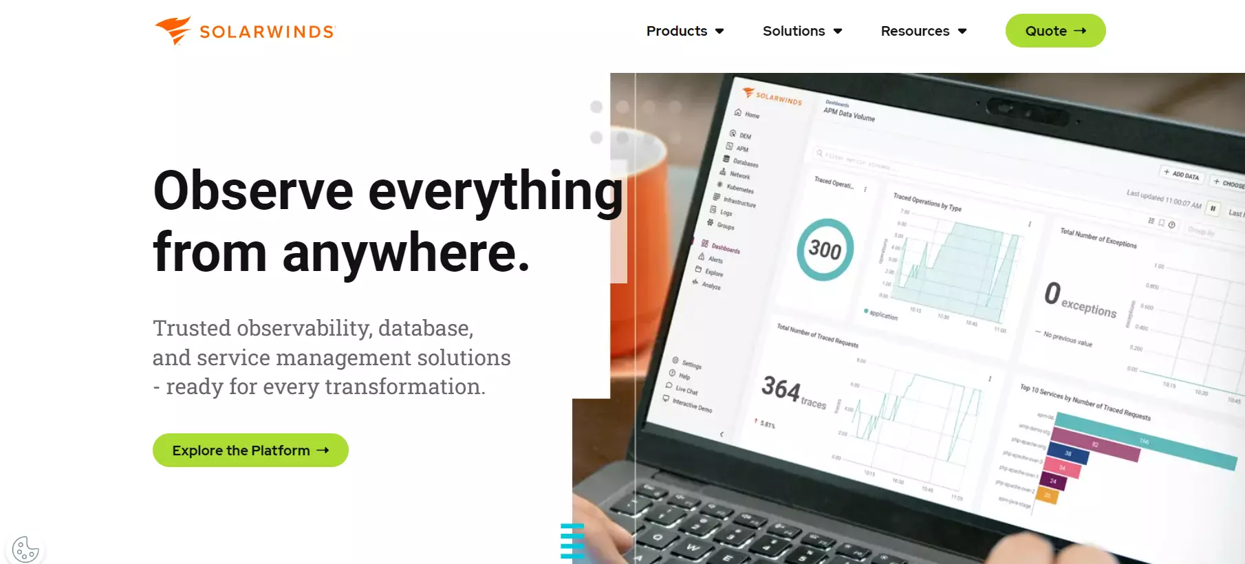 Αρχική σελίδα SolarWinds - Αυξήστε την παραγωγικότητα με αυτή την εναλλακτική λύση του Spiceworks