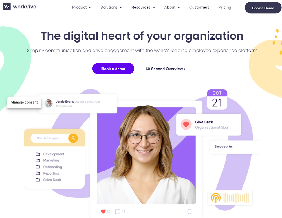 Αρχική σελίδα Workvivo