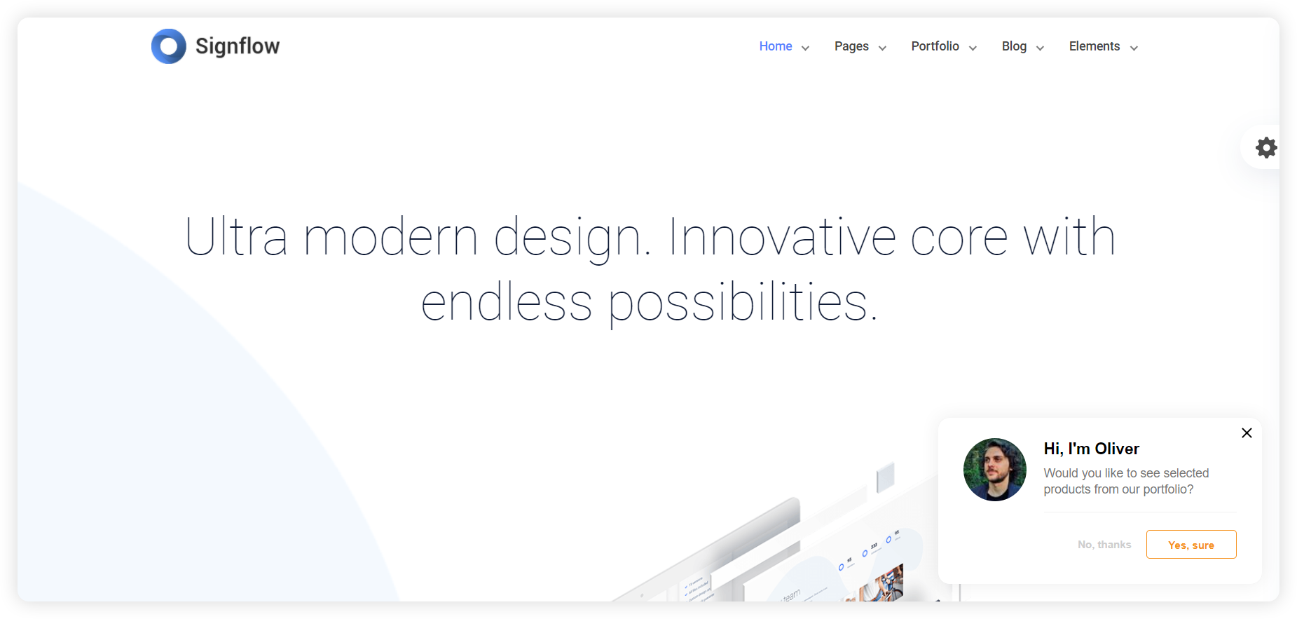 Παράδειγμα προακτικής πρόσκλησης chat