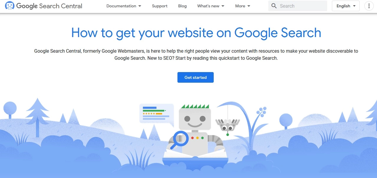 Google search central