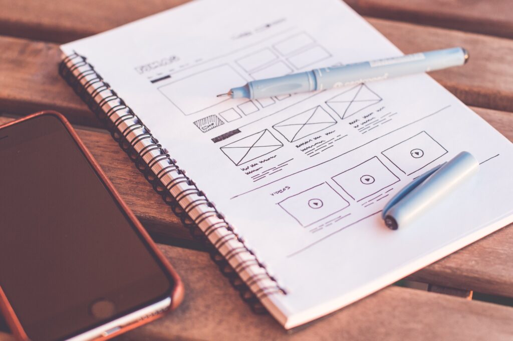 Σημειωματάριο με σχεδιασμό