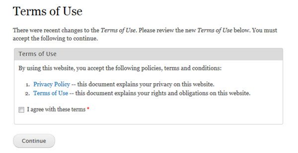 Όρος χρήσης QDPR