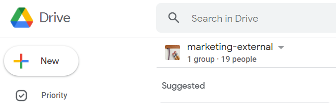 Παράδειγμα Google Drive