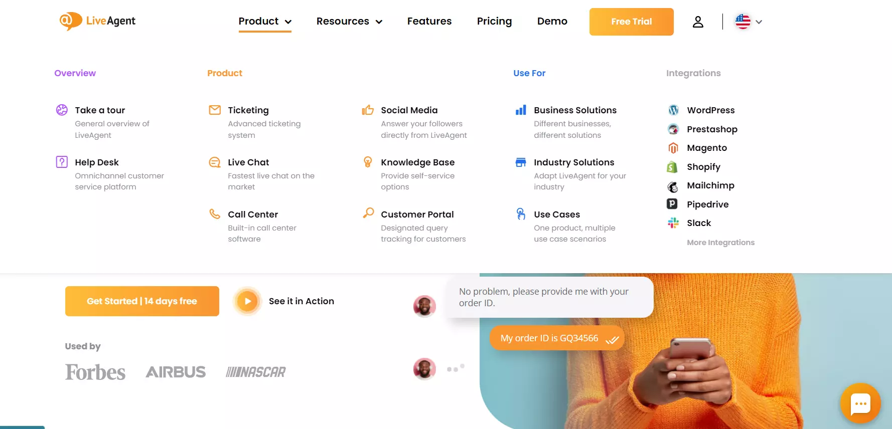 Κεφάλαιο LiveAgent