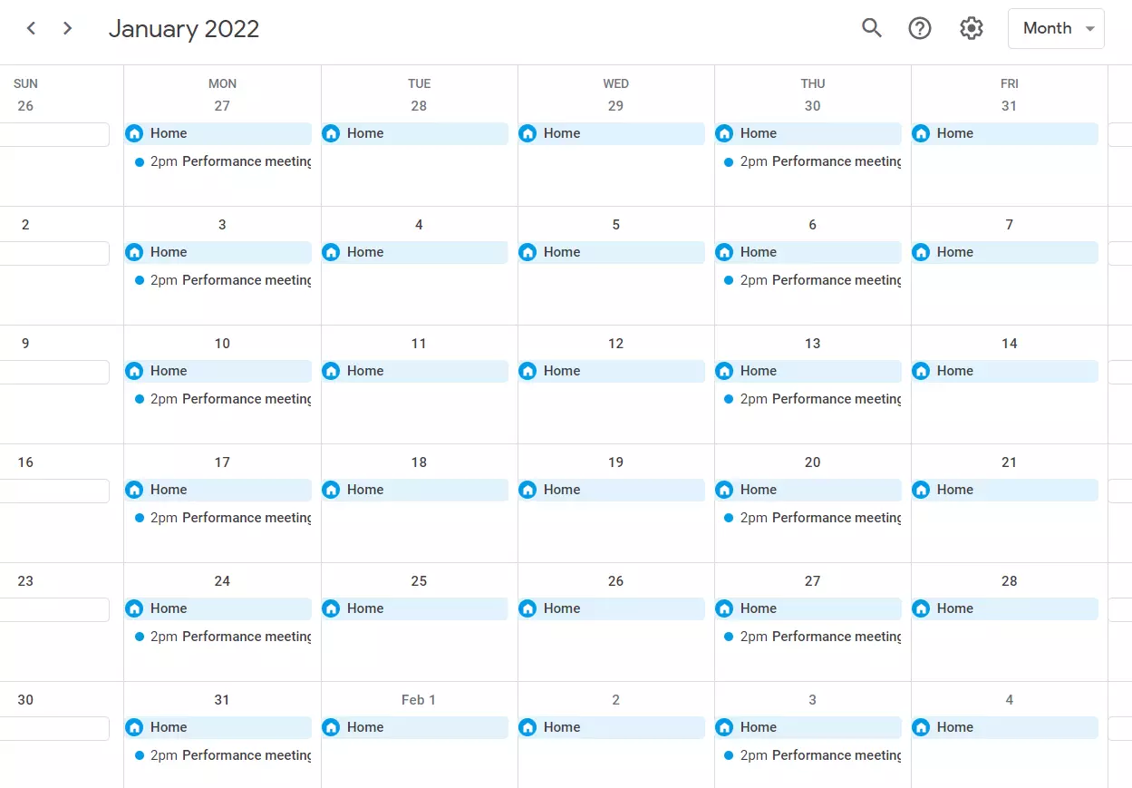 Προγραμματισμός συναντήσεων