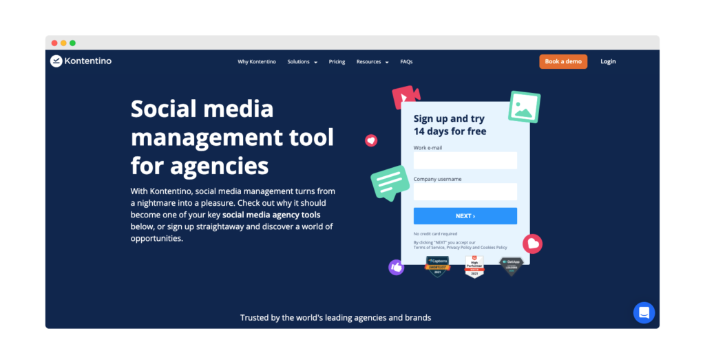 Σελίδα προορισμού Kontentino