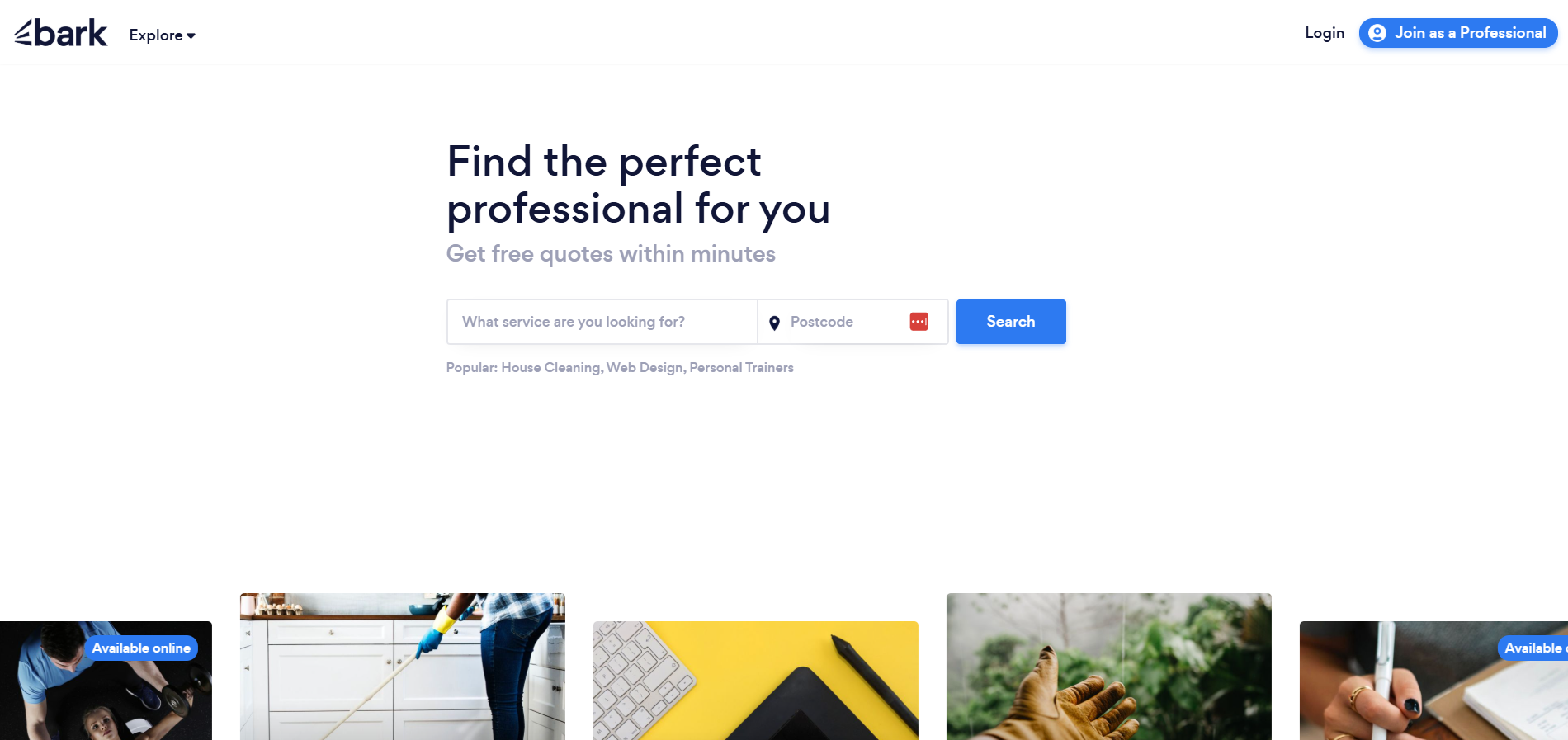 Επαφές Help Desk της Bark