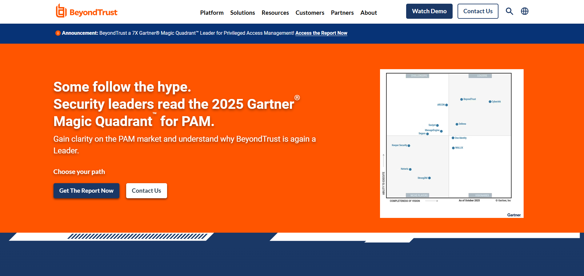 Επαφές Help Desk της BeyondTrust