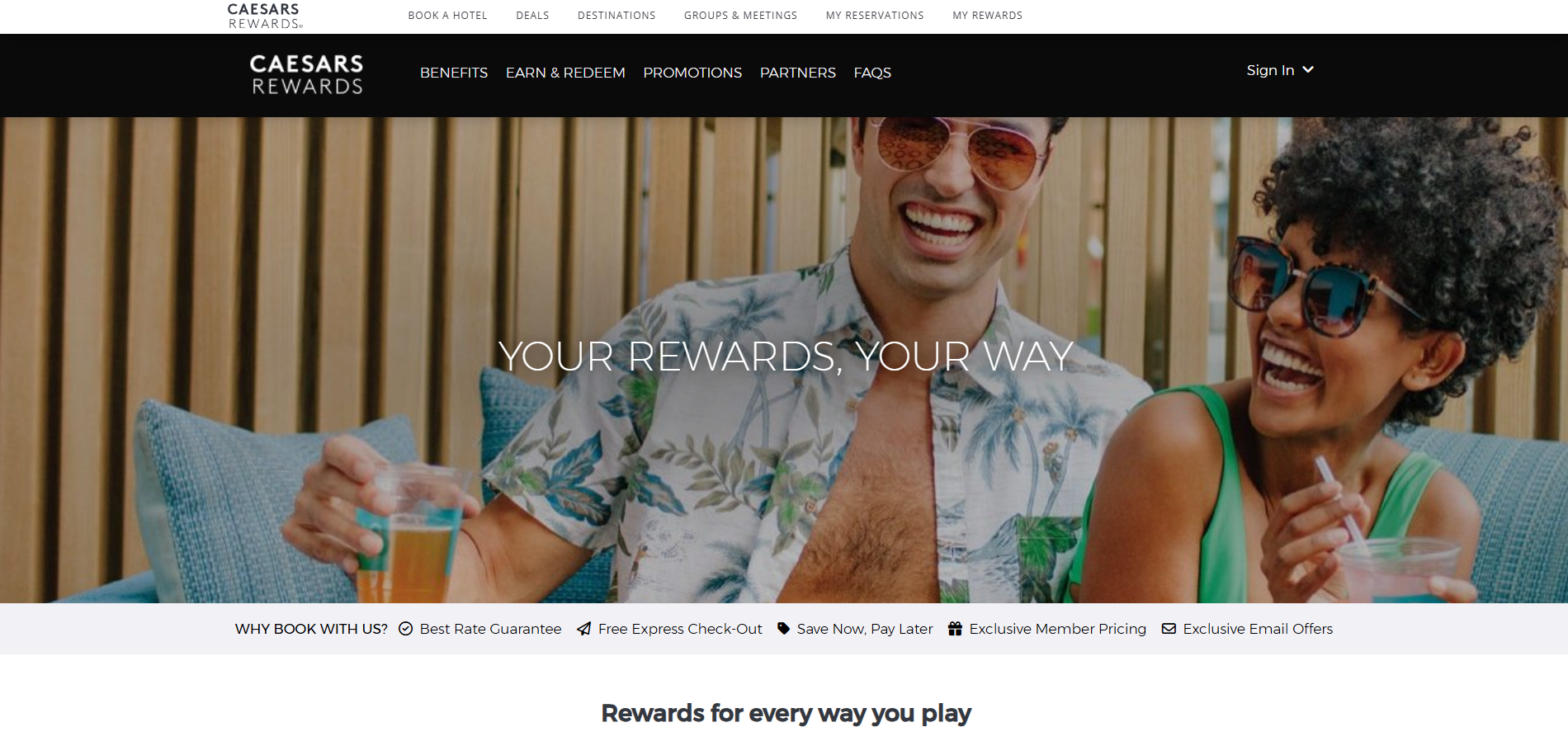 Caesars Rewards Επαφές Help Desk