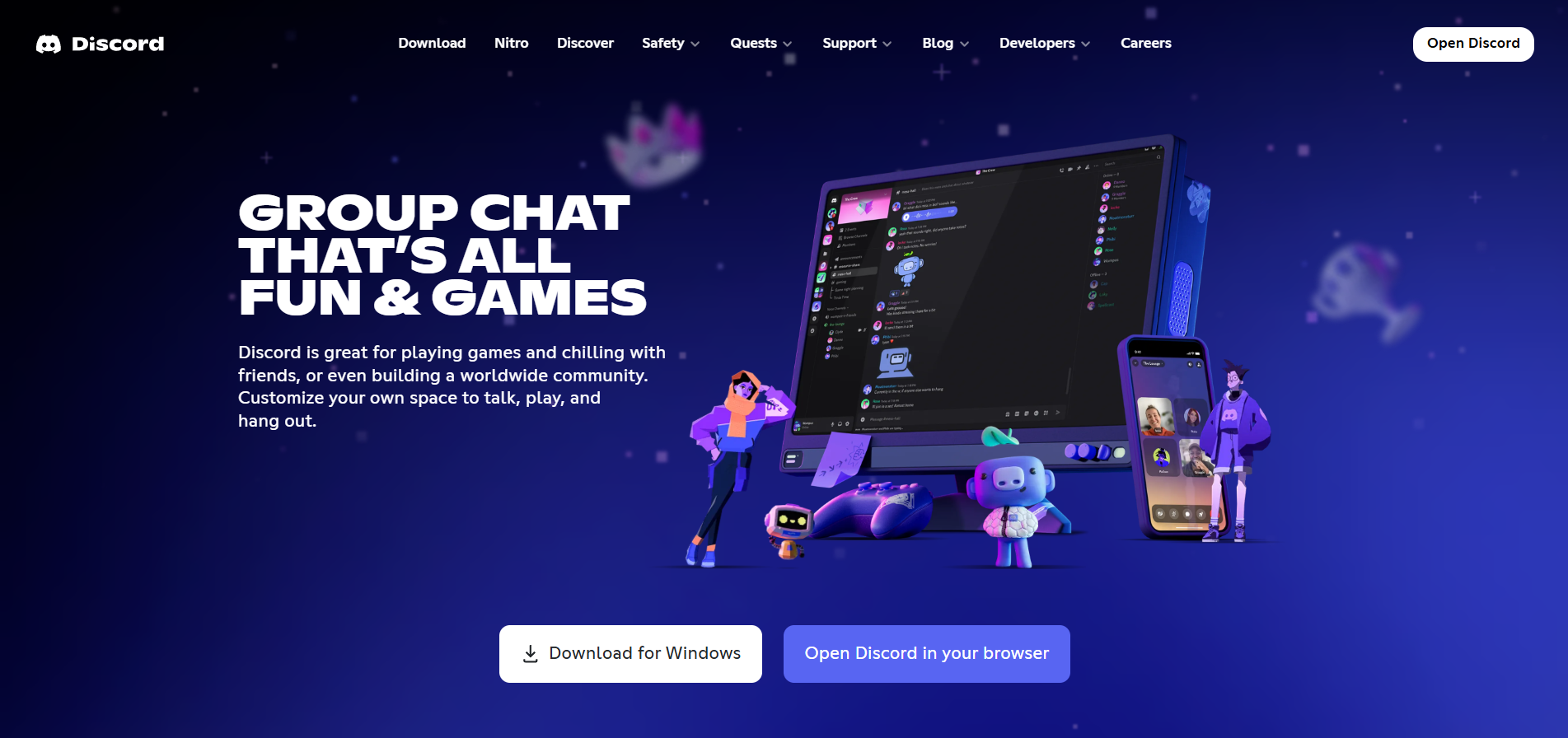 Επαφές Discord Help Desk