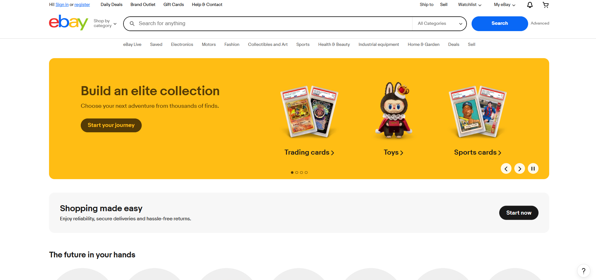 Επαφές Help Desk του eBay