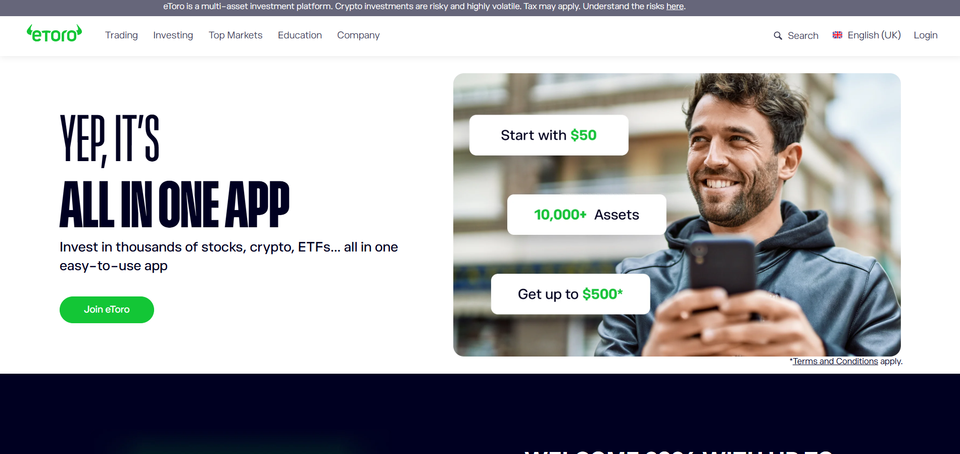 Επαφές Βοήθειας eToro