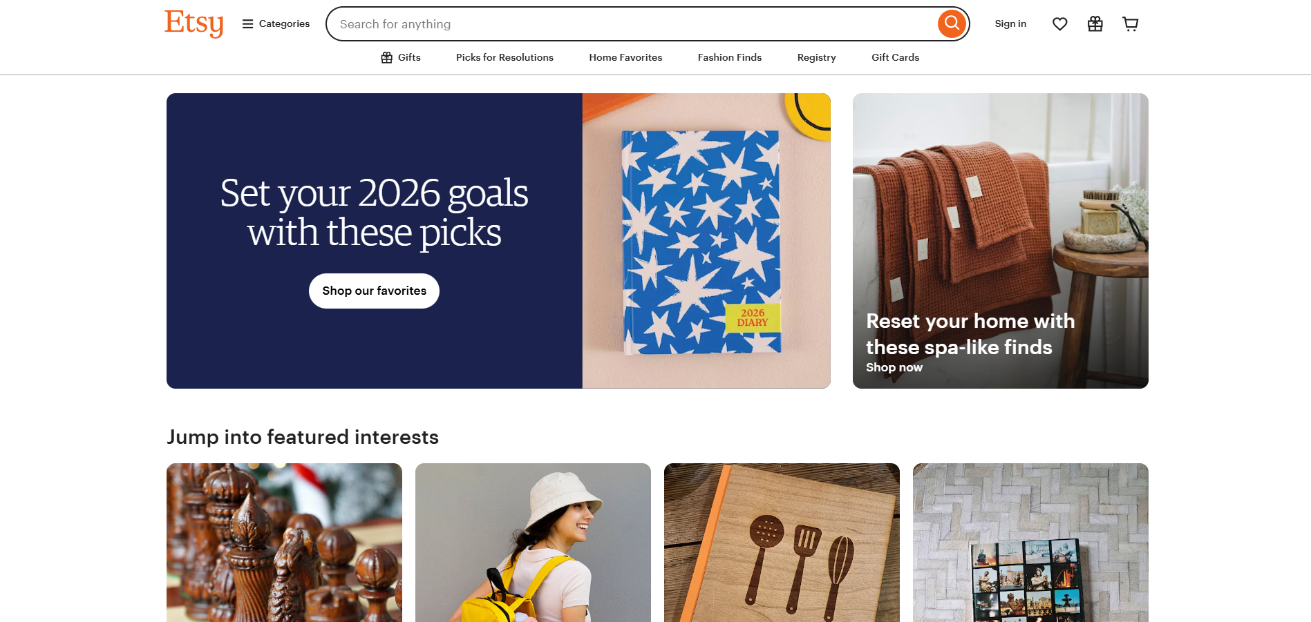 Επαφές Help Desk του Etsy