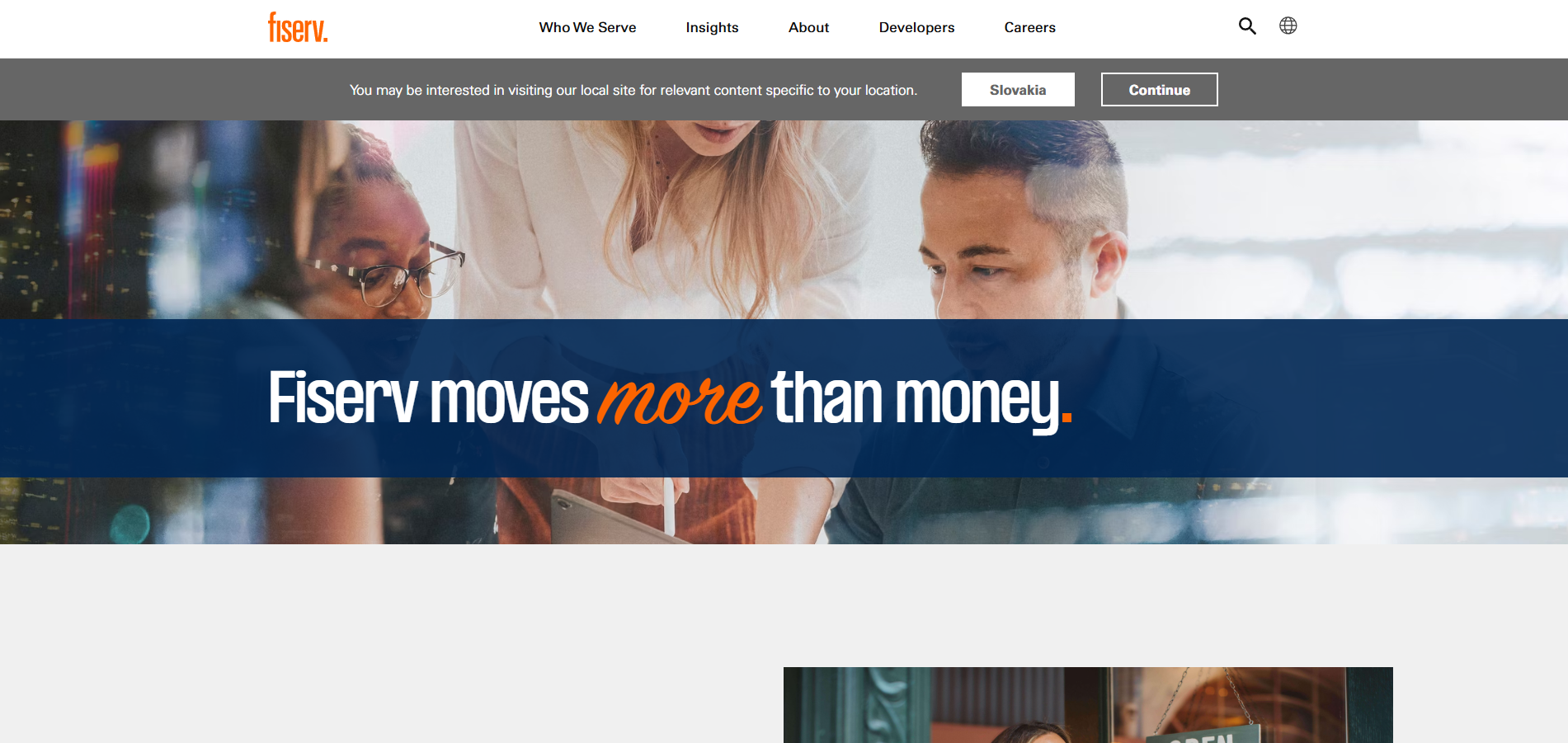 Επαφές Help Desk της Fiserv