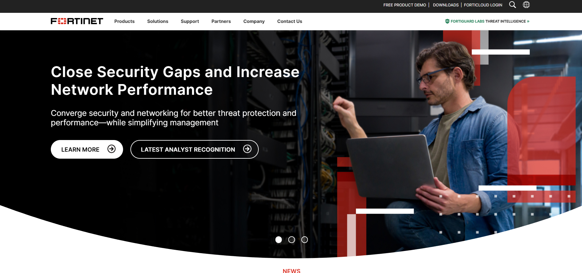Επαφές Help Desk της Fortinet