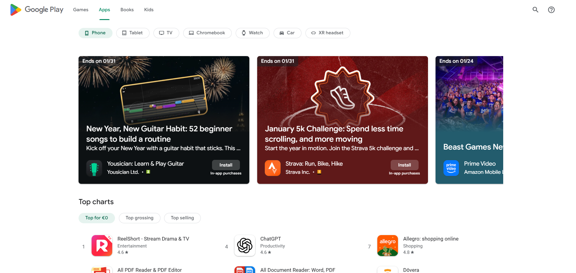 Επαφές Google Play Help Desk