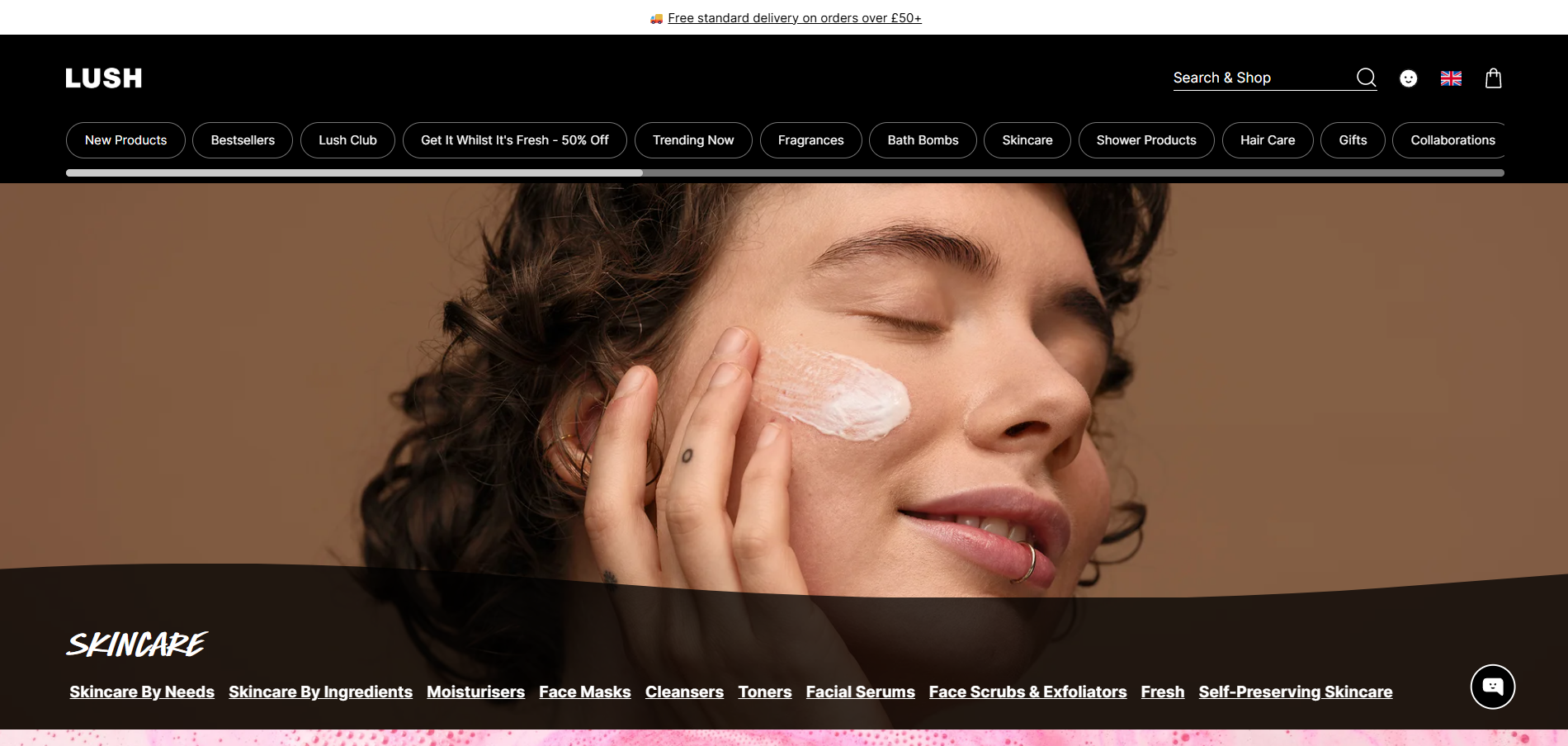 LUSH Επαφές Help Desk