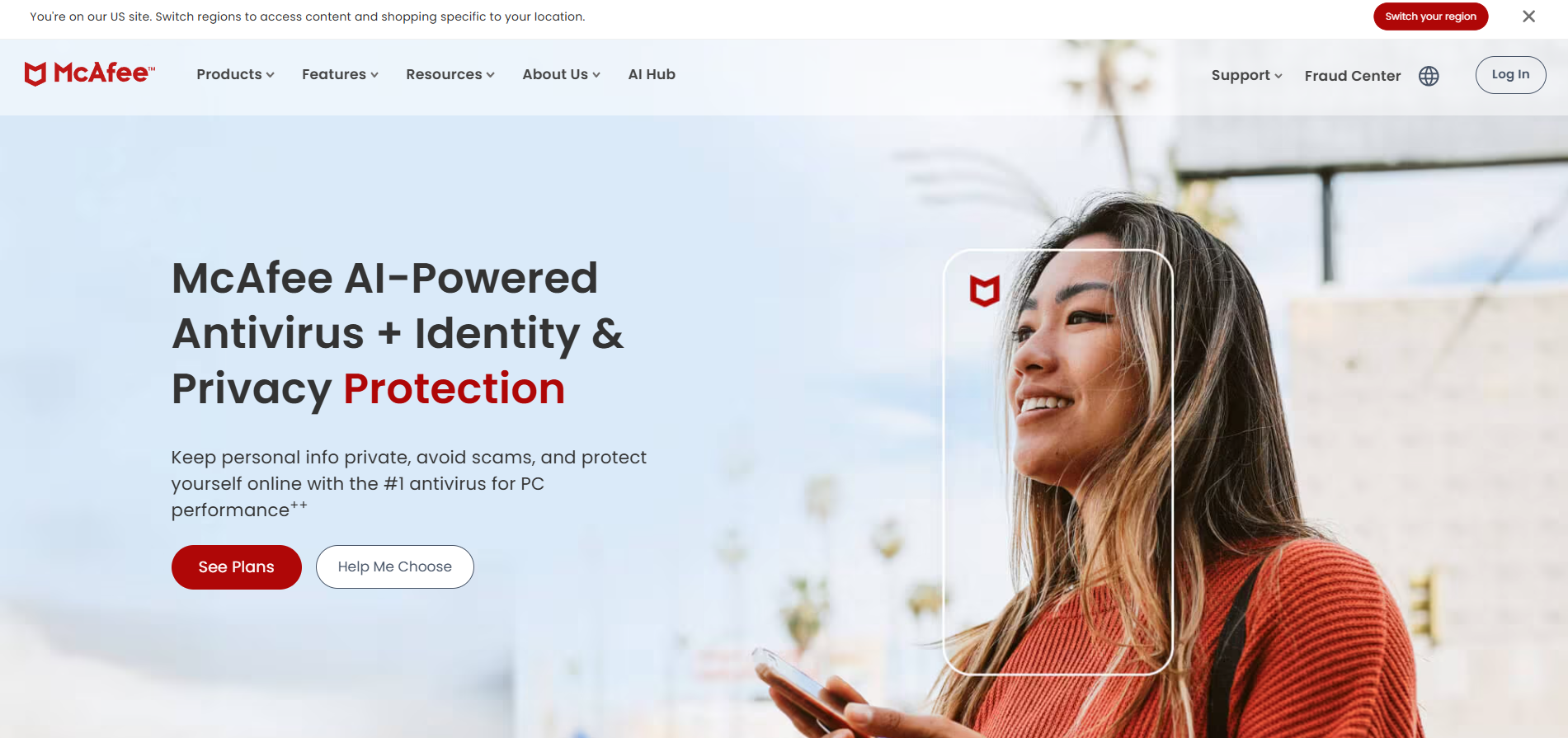 Επαφές McAfee Help Desk