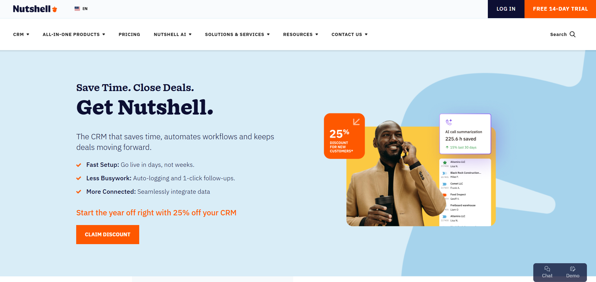 Επαφές Help Desk της Nutshell