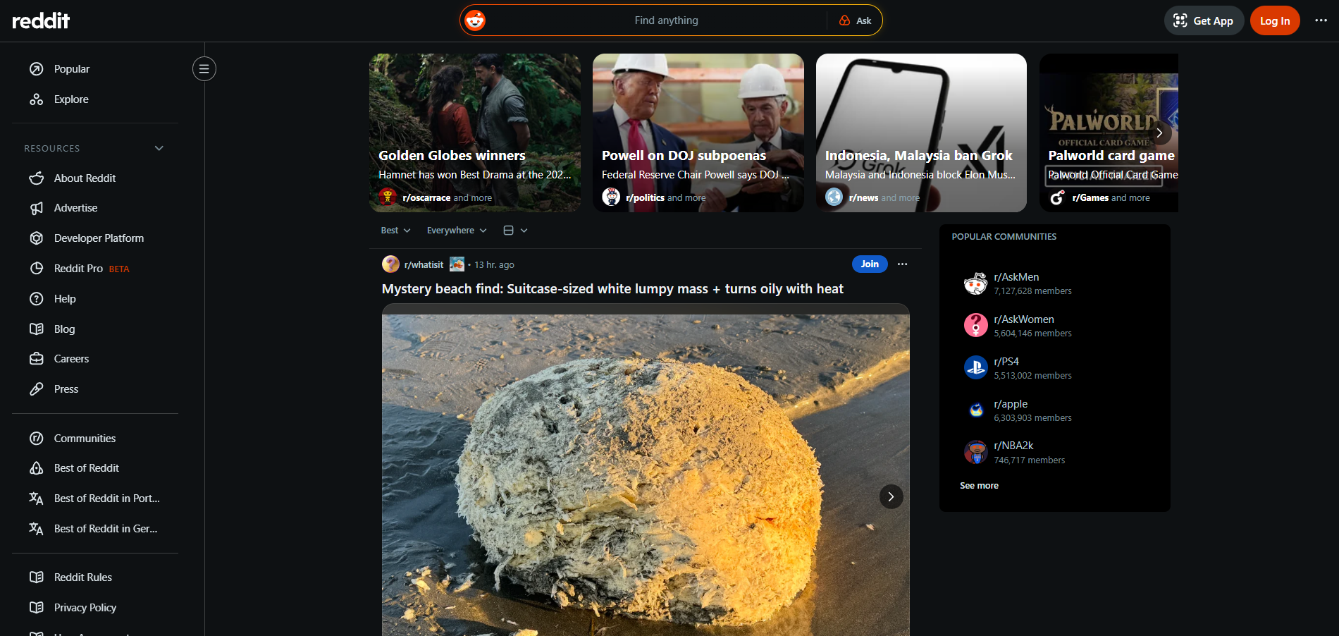 Επαφές Help Desk Reddit