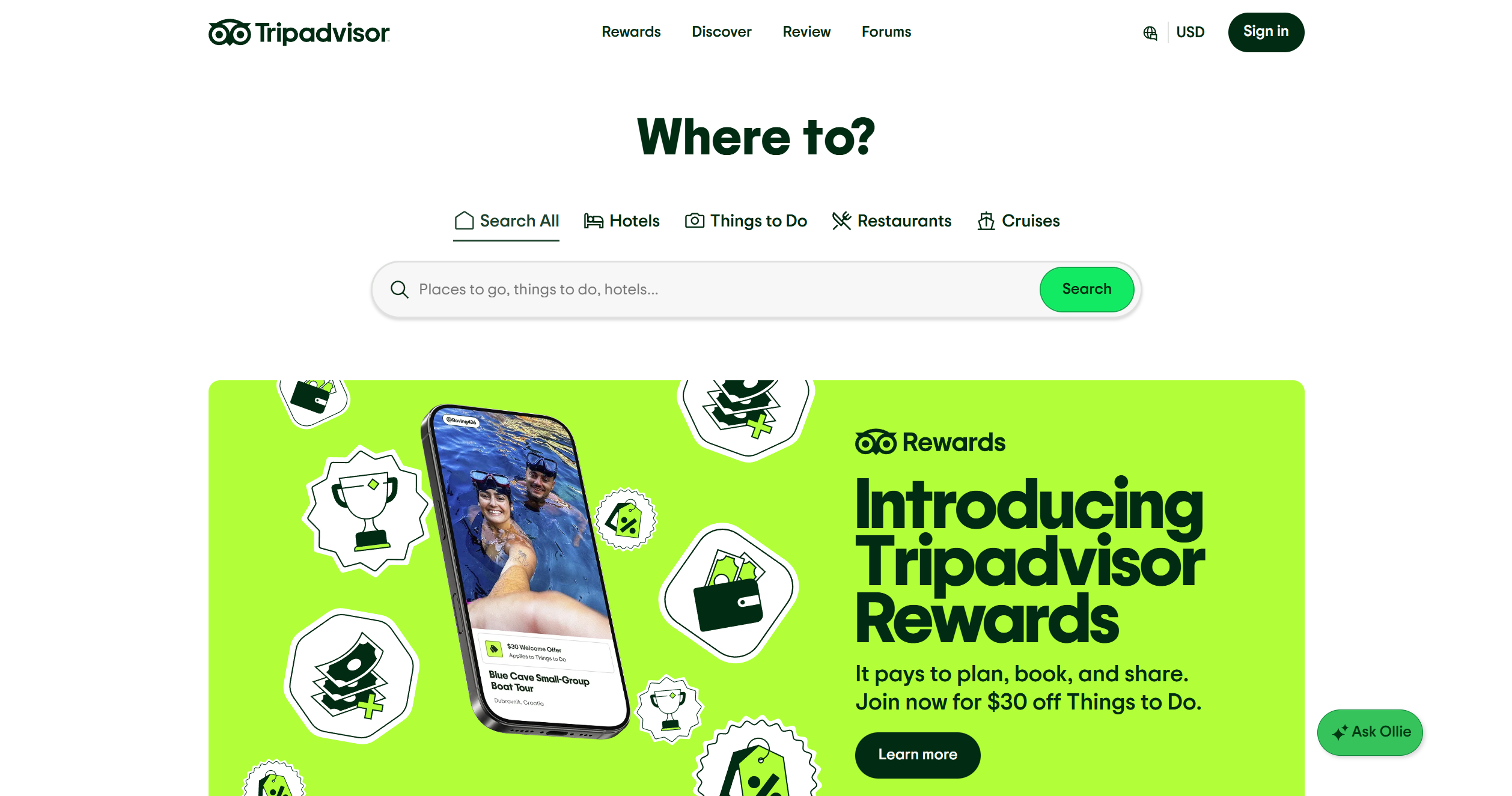 Επαφές Help Desk του Tripadvisor