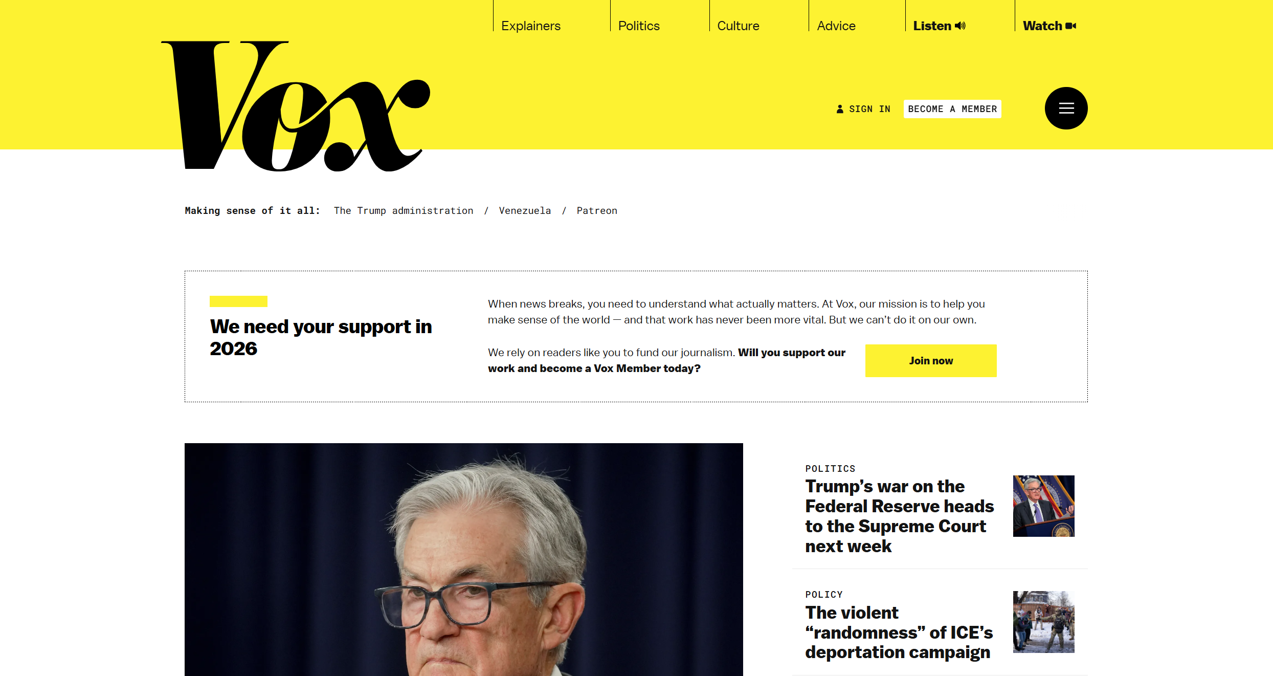 Επαφές Help Desk Vox