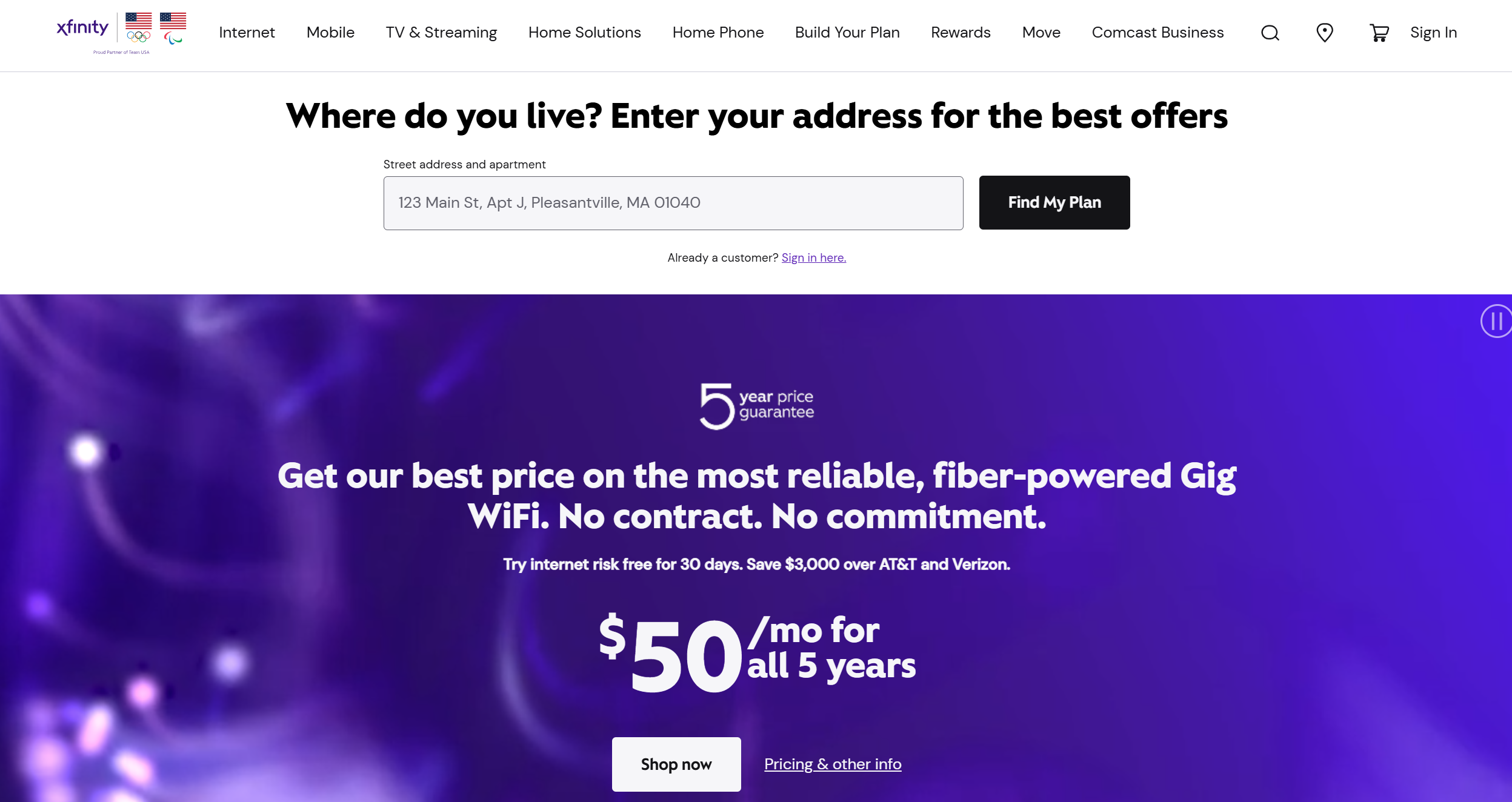 Xfinity Επαφές Help Desk