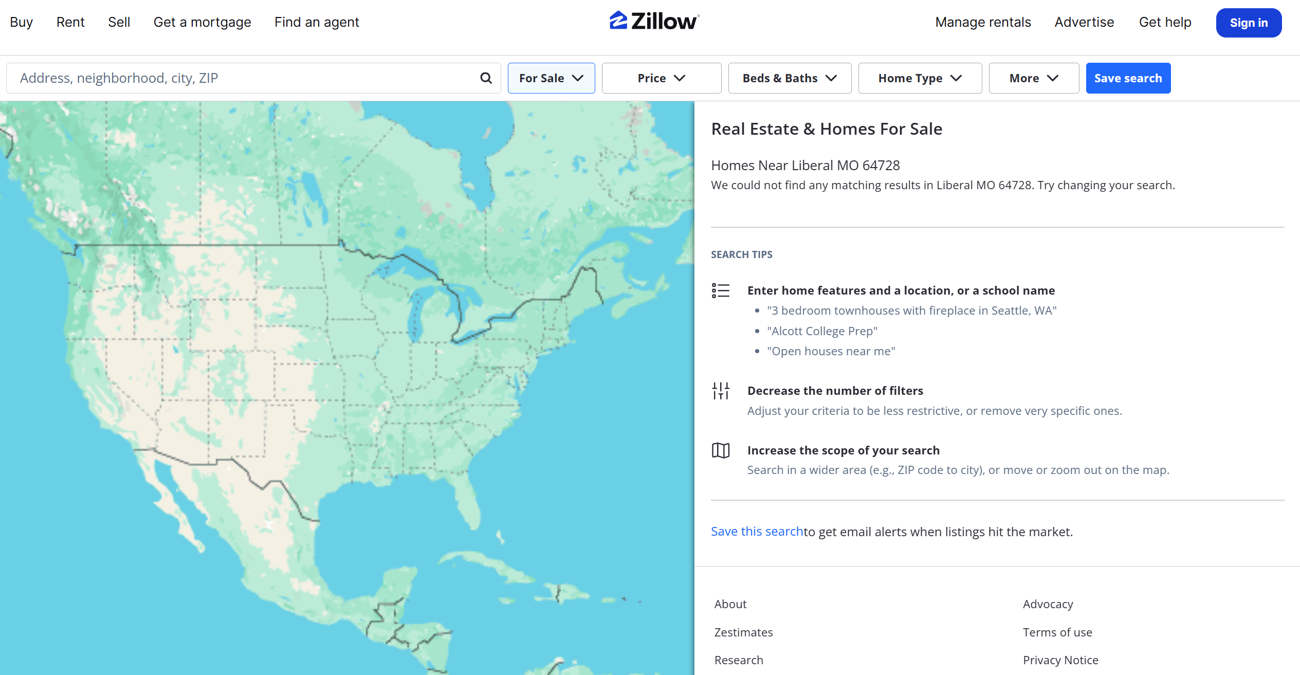Επαφές Help Desk της Zillow