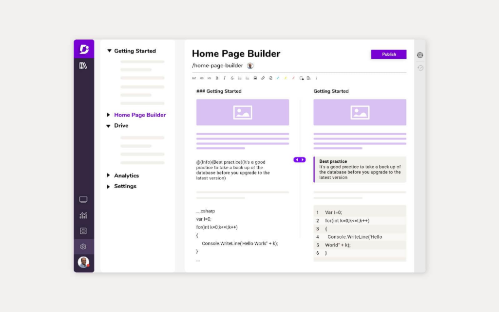 Το λογισμικό Document360 παρέχει λύσεις βάσης γνώσης