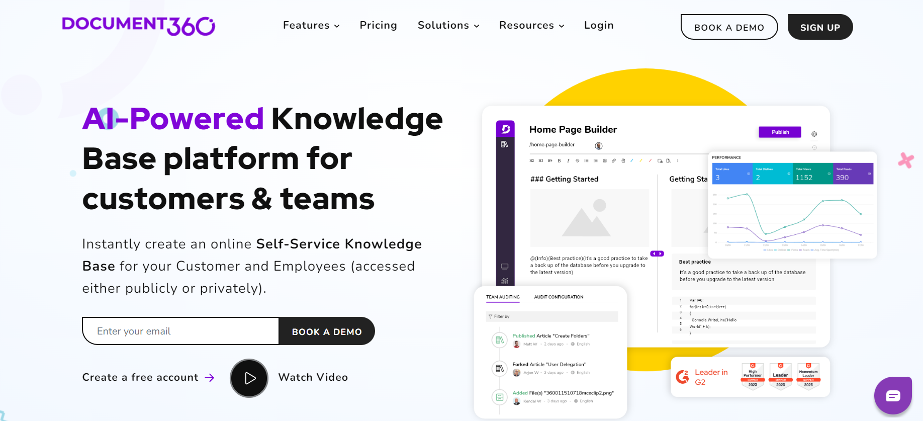 Αρχική σελίδα Document360