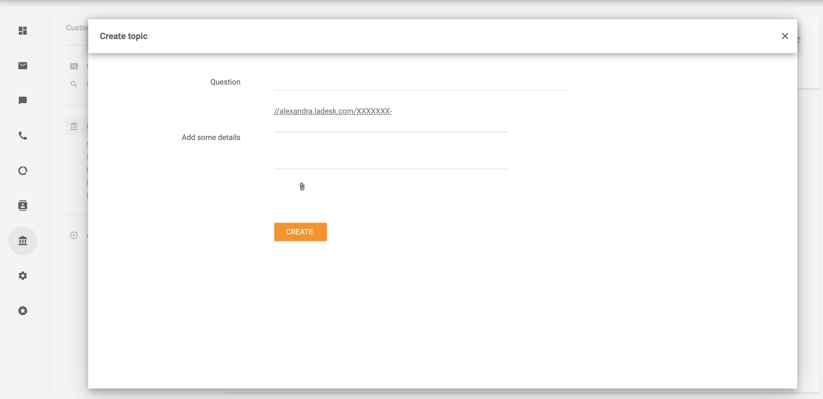 Δημιουργία θέματος - LiveAgent