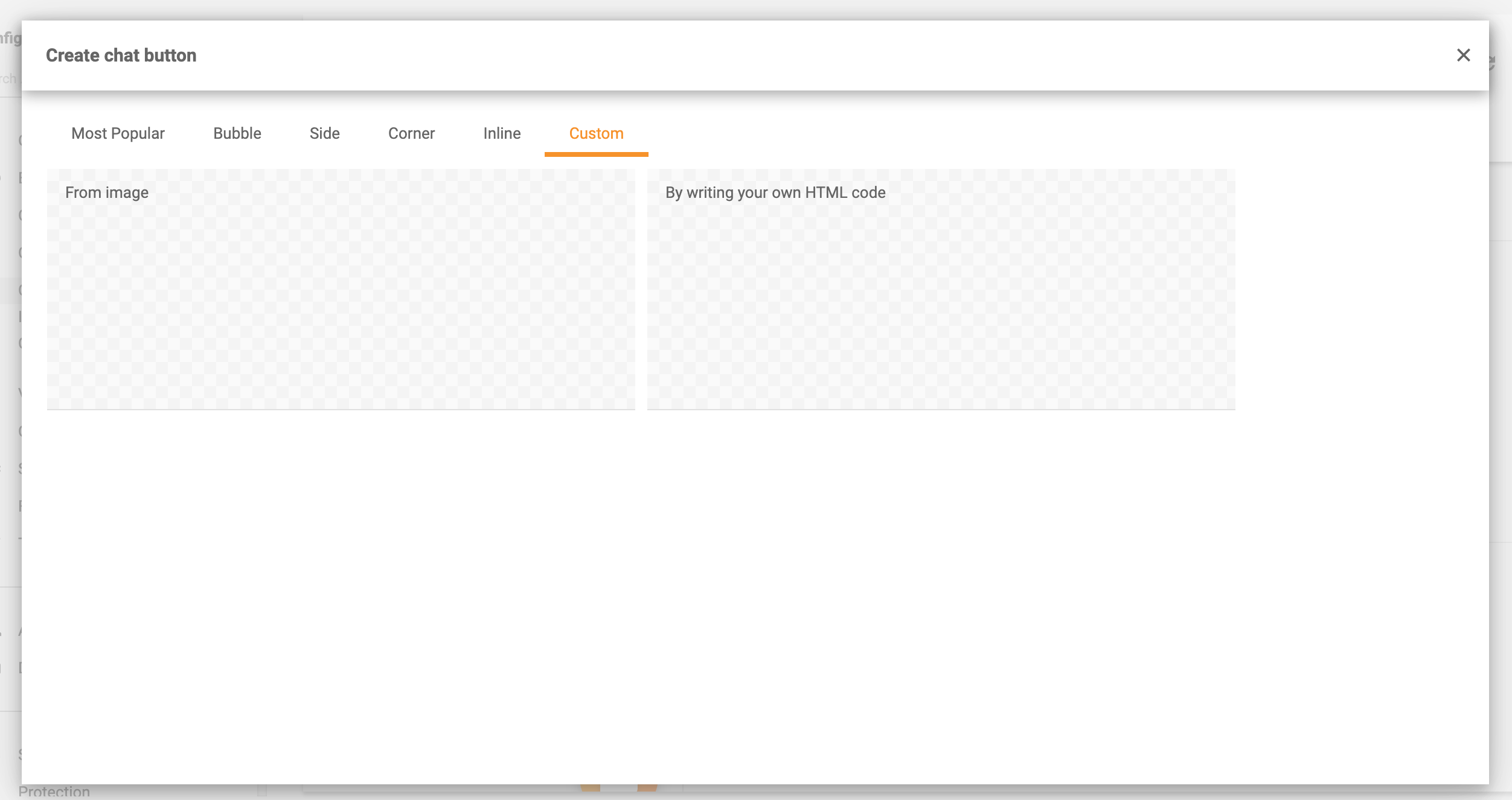 Προσαρμόσιμο κουμπί συνομιλίας LiveAgent