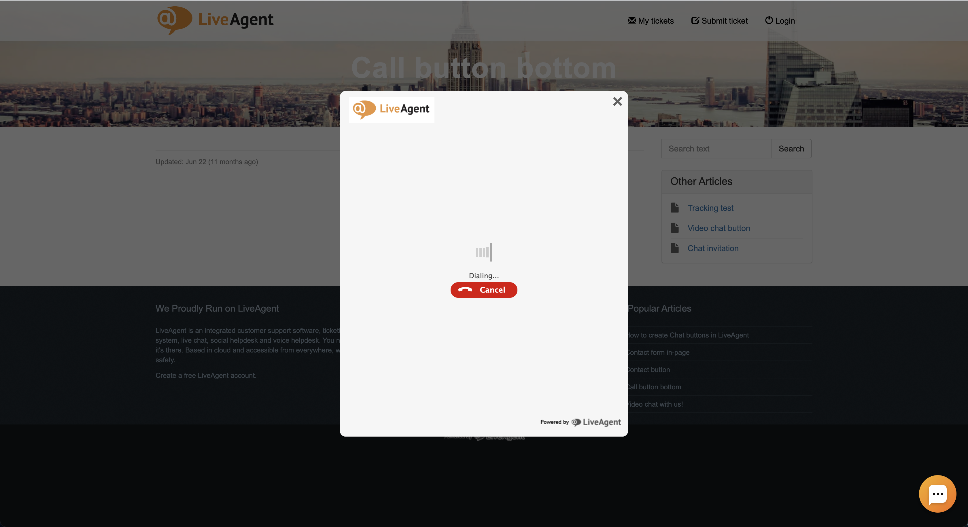 Κλήση από PC σε PC