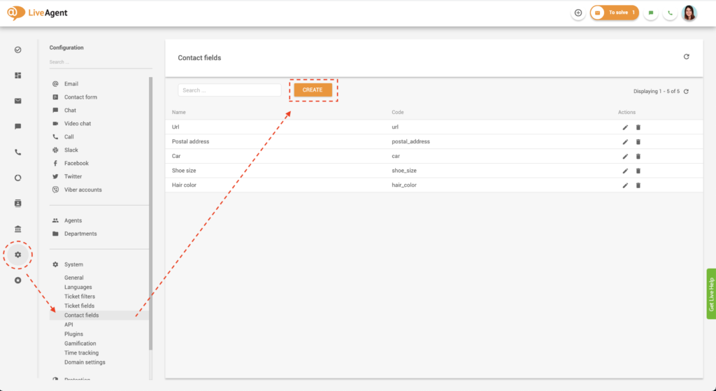 Δημιουργία μοναδικού πεδίου επαφής