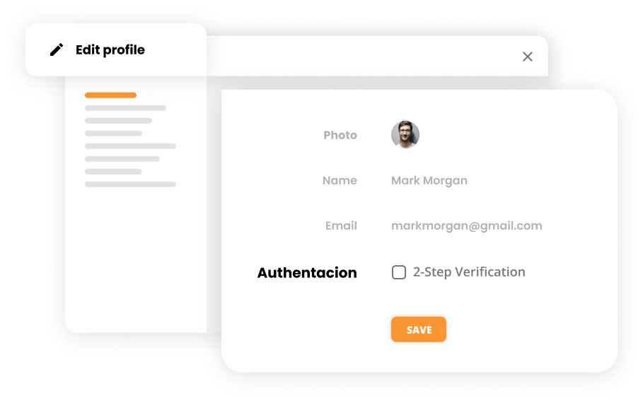 2-Step Verification mockup