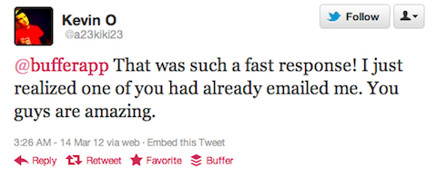 Παράδειγμα γρήγορης απάντησης