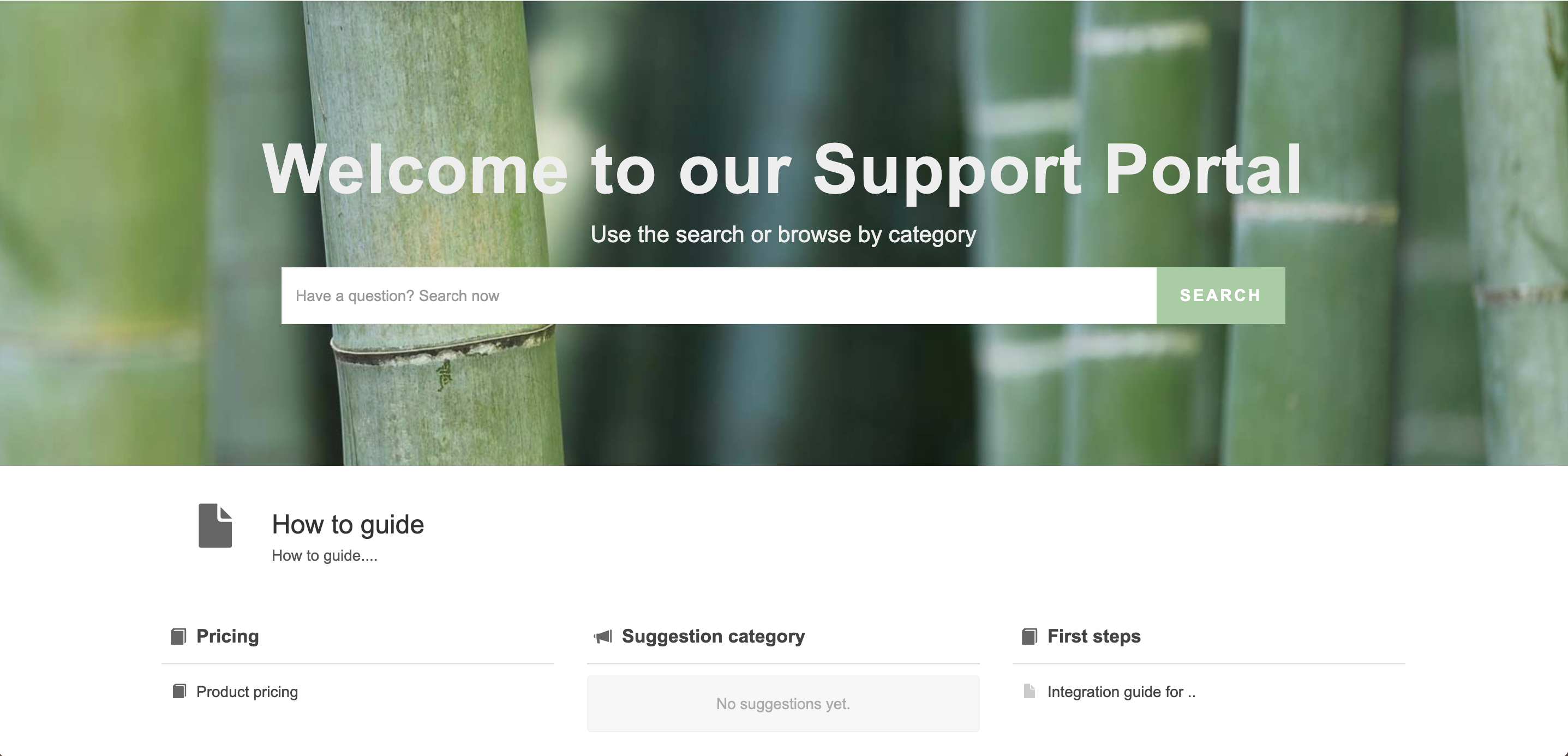 Free knowledge base software theme in LiveAgent