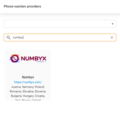 Πάροχος Numbyx
